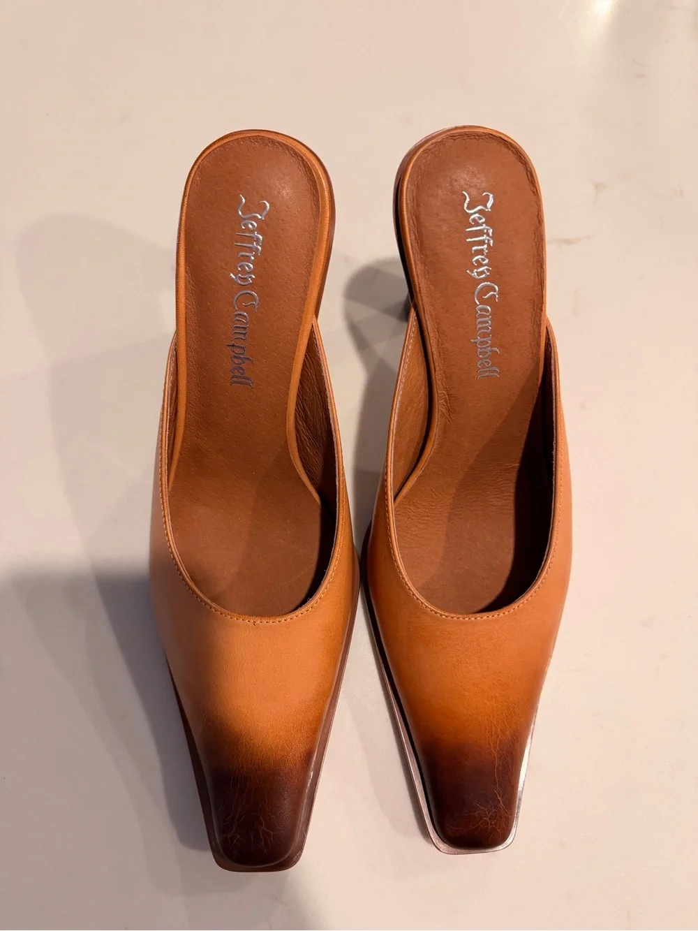 Jeffrey Campbell Sweet Talker Heeled Mules sz 6 - Picture 3 of 5